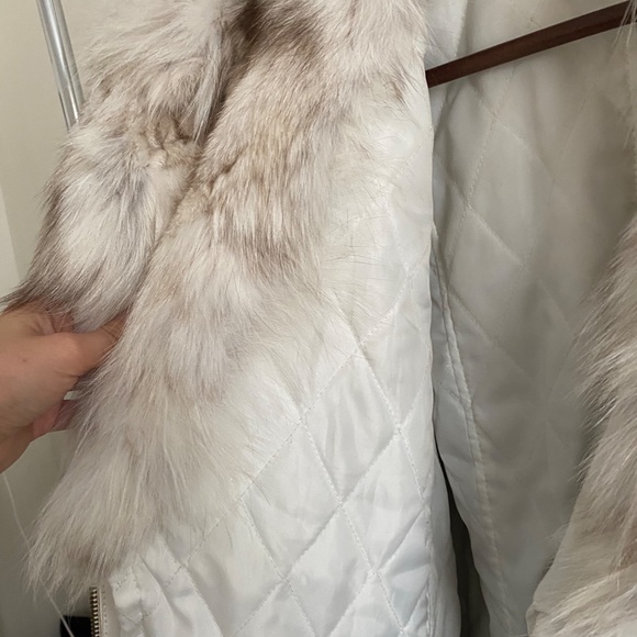 Only Fur-Lined Leather Jacket - Picture 8 of 16